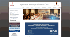 Desktop Screenshot of amshc.gov.al